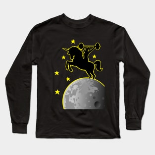 Unicorn Moon Long Sleeve T-Shirt